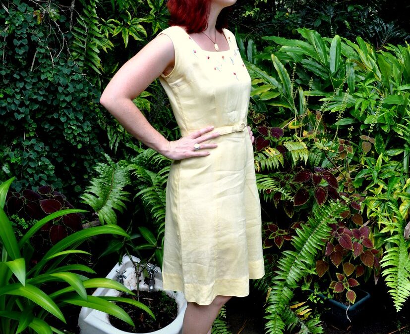 The ‘Sunshine Roses’ Dress