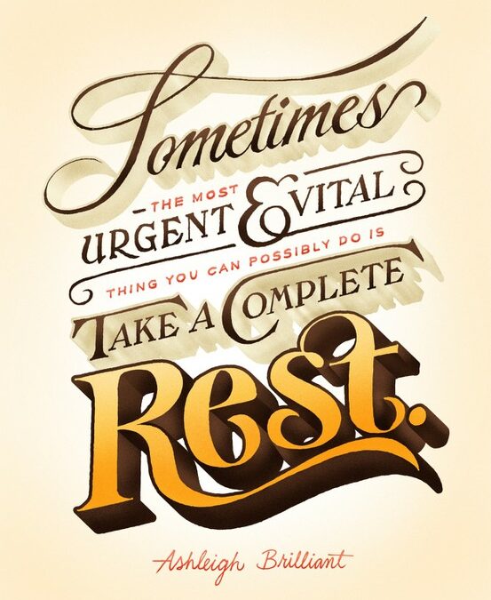 Sometimes…
