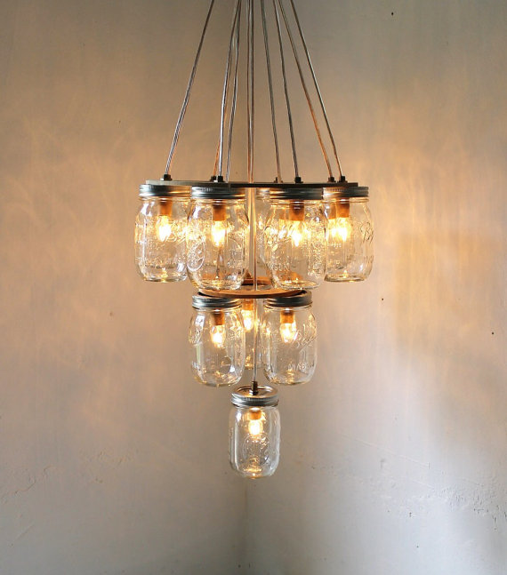 Upcycled Mason Jar Lights From Boots N Gus Epheriell Designs