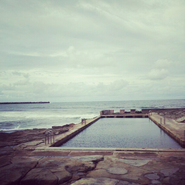 The ocean pool at Yamba