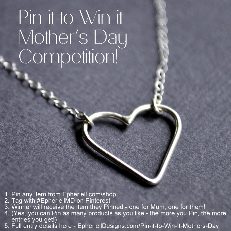 Pin it to win it for Mother's Day