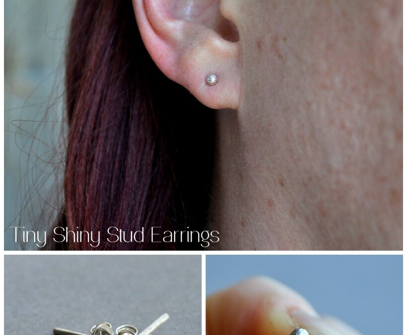 Tiny Shiny Stud Earrings ~ Epheriell Weekly Special {5/3/13}