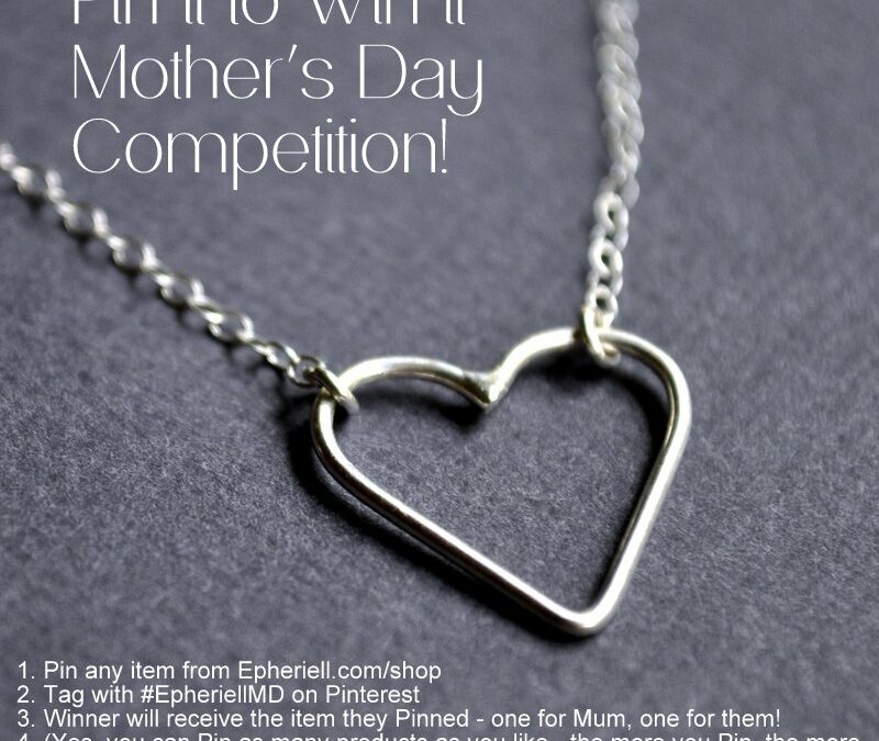 {CLOSED} Pin it to Win it for Mother’s Day!