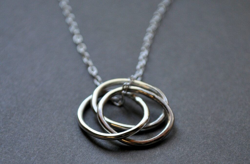 New Photos of an Old Classic ~ The Nested Hoops Necklace