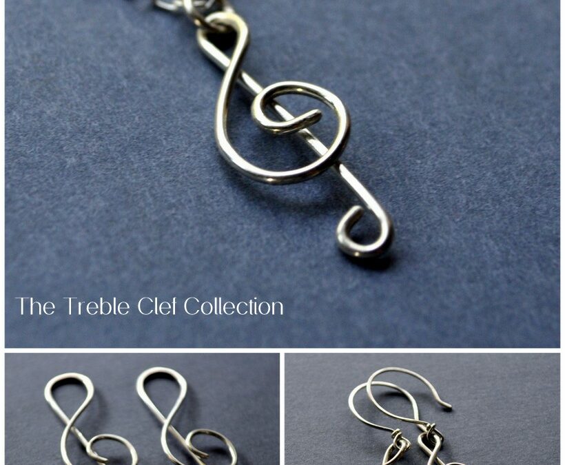 Music for your Ears… and your Neck… the new Treble Clef Designs