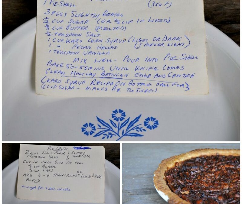 Granny’s Pecan Pie ~ Recipe