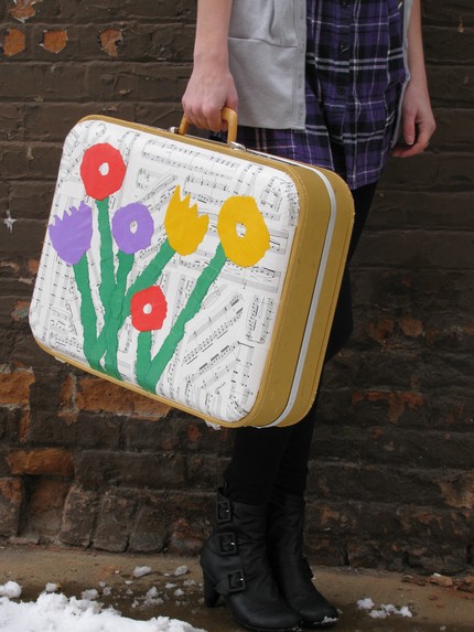 Up-cycled Vintage Suitcases – June
