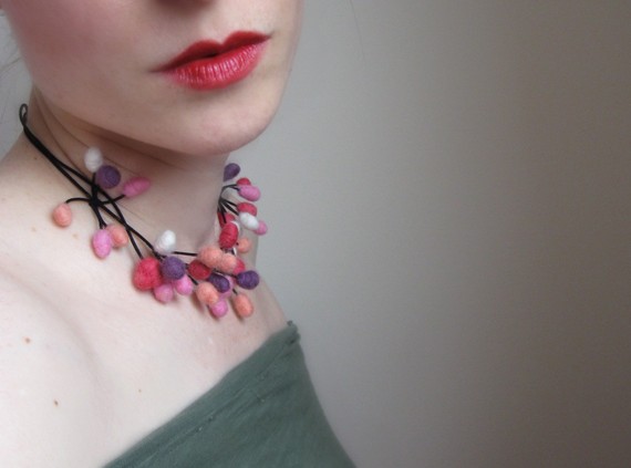 Gorgeous Accessories… felted florals