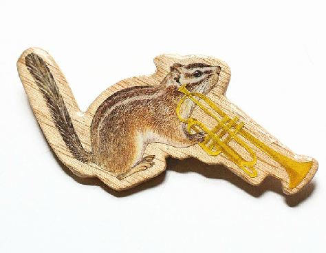 Today I Like… {25/1/12} Chip the Chipmunk Brooch