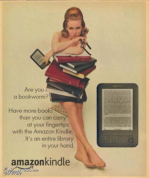 Today I Like… {26/4/12} Vintage Posters for Modern Products ~ The Kindle