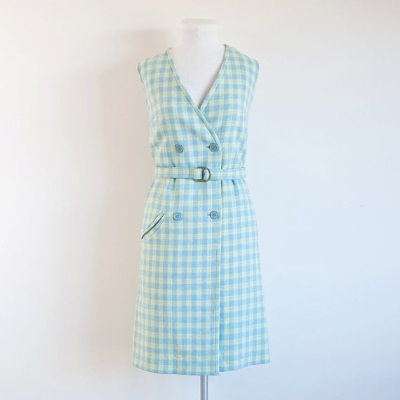 Today I Like {10/5/12} Pendleton Plaid Vintage Dress from Bess Georgette