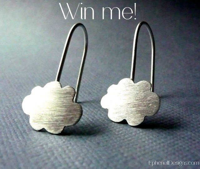 June 2012 Giveaway ~ Win a pair of Epheriell Cloud Earrings!